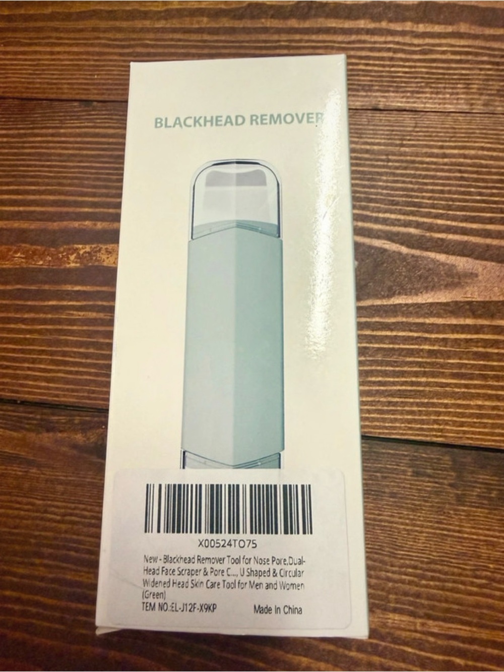 NWT- Dual Head Blackhead Remover Nose Pore Cleaner/Facial Scraper